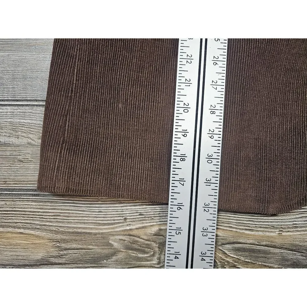 Pioneer Wear Western Corduroy Suede Men Blazer 46 Sport Coat Jacket BRN USA Vtg